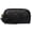 Black, variant on Women's Leather Wristlet Wallet,Large Capacity 3-Zipper Clutch Purse with Detachable Wrist Strap