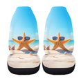 thumbnail image 5 of XYZCANDO Starfish Car Seat Covers for Woman Easy to Install Car Front Seat Covers Elastic Easy Install, for SUV Sedan Truck, 5 of 10
