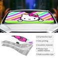 thumbnail image 5 of Windshield Sun Shade Foldable Car Front Window Sunshade For Car Suv Trucks Vans - Best Heat Shield Blocker Visor Cover Blocks Uv Rays And Keeps Your Vehicle Cool-Medium, 5 of 5