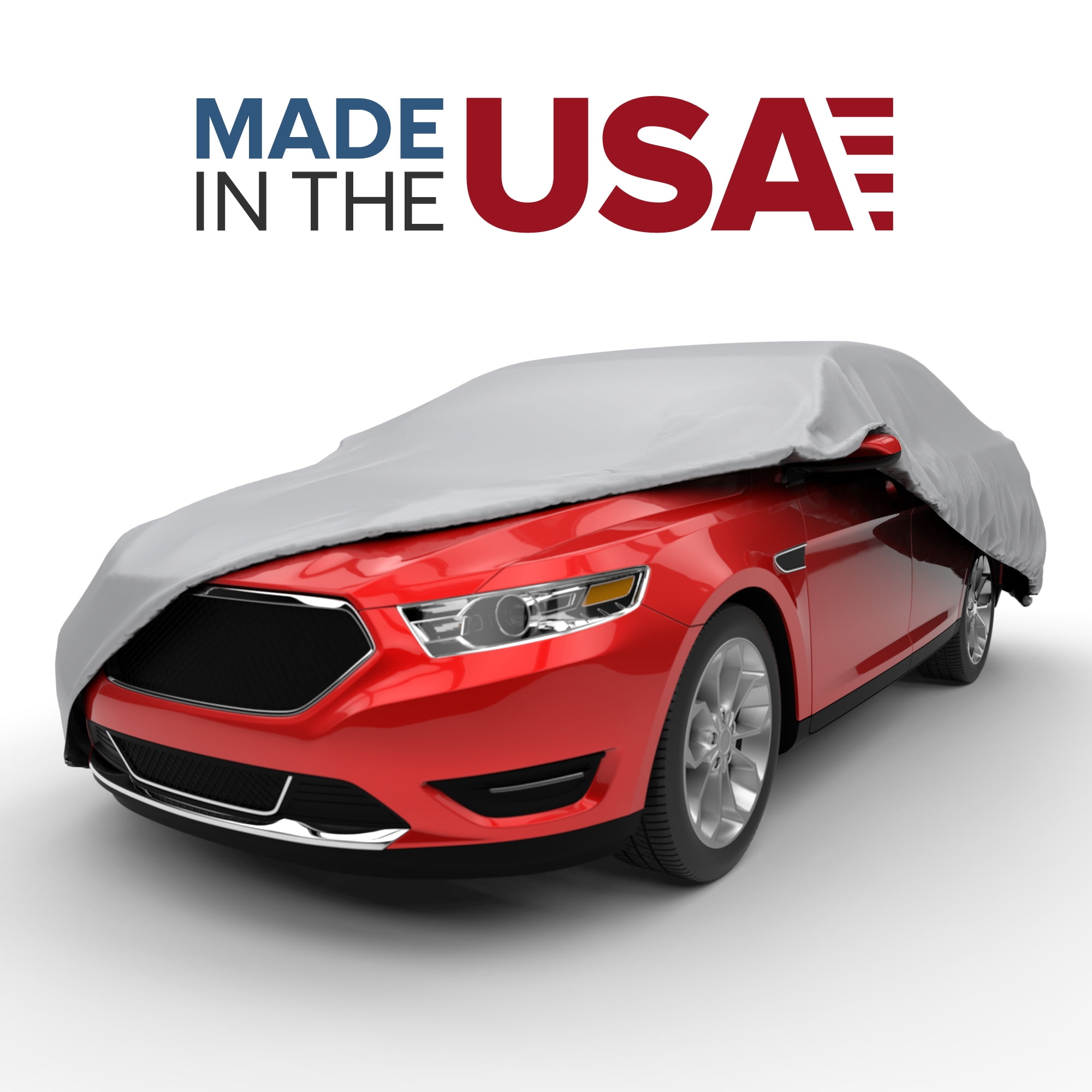 Budge Rain Barrier Car Cover Fits Sedans up to 19 Long Breathable Waterproof