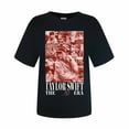 thumbnail image 2 of TayIor Sw1ft Chemises, Tylor Sw1ft Merch, Tylor Sw1ft, Chemises Blouse à Manches Courtes à Col Rond Imprimées Décontractées de Mode pour Femmes, T-Shirts Graphiques pour Amatrices de Musique pour Femmes TKFASHION Rouge Foncé TG, 2 of 6