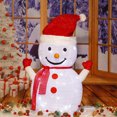 thumbnail image 3 of Luces de Navidad Al Aire Libre Ganfancp Muñeco de Nieve LED Plegable 1X, 3 of 7