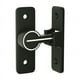 thumbnail image 1 of Cerradura de puerta de baño con hebilla de pestillo de puerta de baño con pestillo luminoso sin perforaciones para interiores, cerradura de puerta de habitación de montaje abierto antigua, 1 of 1