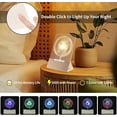 thumbnail image 5 of LC-dolida Foldable Desk Fan, Magnetic Wall Desk Fan with 7 RGB Lights, 4 Speeds Strong Winds 90° Adjustable 10H Battery Life Ultra Quiet for Home Office Kitchen Camping(Green), 5 of 7