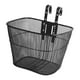 thumbnail image 3 of Canasta para Bicicleta Cesta Delantera Desmontable con Ganchos Ajuste Fácil Metal Almacenamiento Accesorio Resistente Adecuado para Compras Viajes Trabajo Diario 30.5cmx24cmx22cm, 3 of 7