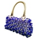 thumbnail image 3 of Kit de bolso hecho a mano Hugo Azul con hilo de aguja mango dorado para hacer bolsas, 3 of 10