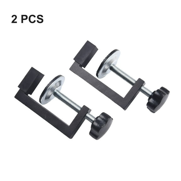 BUYISI 2pcs Woodworking Clamp C-Clamp For Wood Plastic Cutting Drilling Reversed C-Clips 10-57mm For Workpiece Fixing Hand Tool Parts
