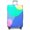 Black, variant on Stretch Luggage Cover XL(29-32in)– Elastic Travel Suitcase Protector with Handle Openings & Bottom Closure, Washable Polyester Spandex Suitcases Cover, Neon Light Print