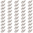 thumbnail image 4 of 50pcs DIY Lobster Clasp Metal Snap Hook Spring Buckle for Necklace Bracelet Jewelry Making, 4 of 14