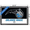 thumbnail image 3 of NBA Orlando Magic - Logo 21 Wall Poster, 22.375" x 34", Framed, 3 of 3