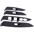 thumbnail image 3 of Window Switch Panel Trim Window Switch Panel Frame 4PCS Window Switch Panel Cover Carbon Fiber Replacement For  CX-3  2016-2021, 3 of 8