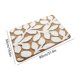 thumbnail image 3 of CaiYueKe Leaf Pattern Bath Mat Soft Absorbent Microfiber Rug Non Slip Bathroom Mat Washable Shower Mat for Bathroom Kitchen Entryway Indoor Decor Quick Dry Floor Mat Textured Design Home Decor, 3 of 7