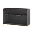 thumbnail image 4 of Modway Awaken 48" Solid Wood and MDF Bathroom Vanity Cabinet in Black, 4 of 9