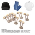 thumbnail image 3 of Embroidered Mushroom Stickers, DIY Decorative Mushroom Iron On Patch Unique Versatile 16PCS  For Clothing, 3 of 8