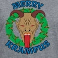 thumbnail image 3 of CafePress - Merry Krampus - Women's V-Neck Dark T-Shirt, 3 of 4