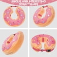 thumbnail image 3 of Dog Inflatable Recovery Collar - Soft Pet Surgery Collar for Dogs & Cats, Comfortable Protective E Collar Prevent from Licking, Biting Wound, Cute Donut Design - Pink, 3 of 7