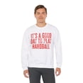 thumbnail image 6 of Handball Sweatshirt Gifts Crew Neck Shirt Long Sleeve Unisex, 6 of 7