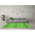 thumbnail image 3 of Ahgly Company Indoor Rectangle Abstract Green Modern Area Rugs, 2' x 3', 3 of 4