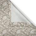 thumbnail image 5 of Ambesonne Floral Grommet Curtain, Abstract Pattern Leaves, 50" x 72", Tan Cream, 5 of 6