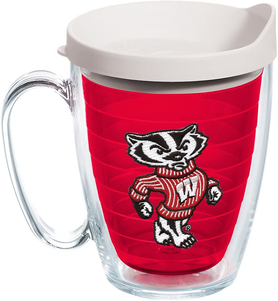 w/ Black Lid Details about   NEW Tervis University of Wisconsin Badgers 'W" Logo Tumbler 24 oz 