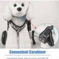 thumbnail image 4 of DOCRELD Dog Wheel Chair, 2/4 Wheel Front Back Wheels Dog Mobility Aid Wheelchair Adjustable, Small Medium Large Dogs Leg Brace for Paralysis Injury Doggy, Pet Trolley, 4 of 5