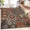 Brown/Red, variant on Hasoo Area Rug 5' x 7' Washable Ethnic Tribes Rugs for Living Room Non-Slip Accent Carpet Brownish Red