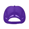 thumbnail image 5 of St. Patrick's Day Baseball Cap, I Love Shenanigans Shamrock Print Trucker Hat, Adjustable Snapback Cap for Parade, Pub Crawl, Irish Festival, Funny Novelty Hat for Men and Women-Purple, 5 of 7