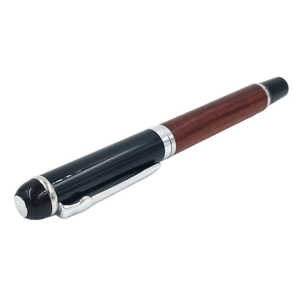 Stainless Steel Fountain Pen With Piston Filled Inks Cartridge For Students Business Professional Handwriting Practice