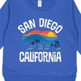 thumbnail image 3 of Inktastic San Diego California Bear Sunset Toddler Sweatshirt, 3 of 4