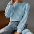 thumbnail image 5 of Enjoytime Fall Winter Blouses for Women Casual Long Sleeve Womens Tops Cute Pullover Loose Fit Shirts Clothes, 5 of 6