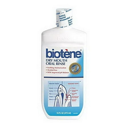 Biotene Dry Mouth Oral Rinse, Mouthwash, 16 Oz