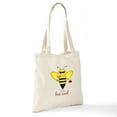 thumbnail image 6 of CafePress - Bee Cool Tote Bag - Unisex Canvas Tote Bag, Beige, 1-Piece, 6 of 6