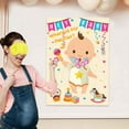thumbnail image 3 of Pin The Pacifier on -gender reveal Baby Game- Baby Shower Party Favors-birthday Prop poster, 3 of 5