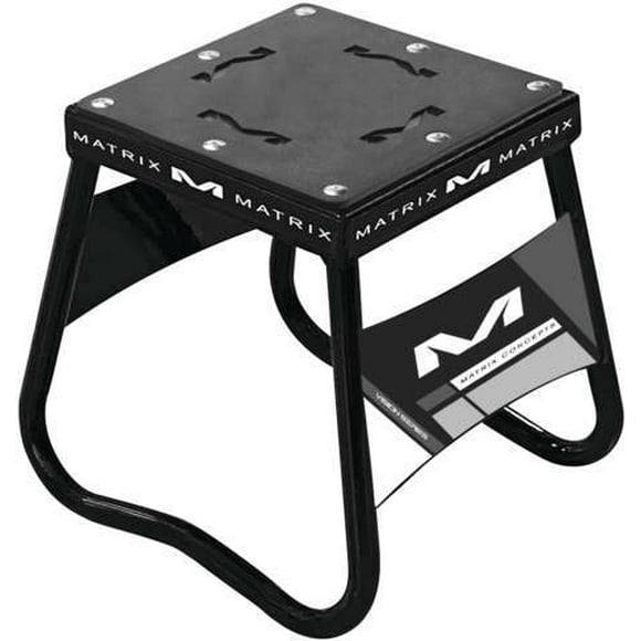 Matrix Concepts Mini Support en Acier au Carbone, Noir/blanc