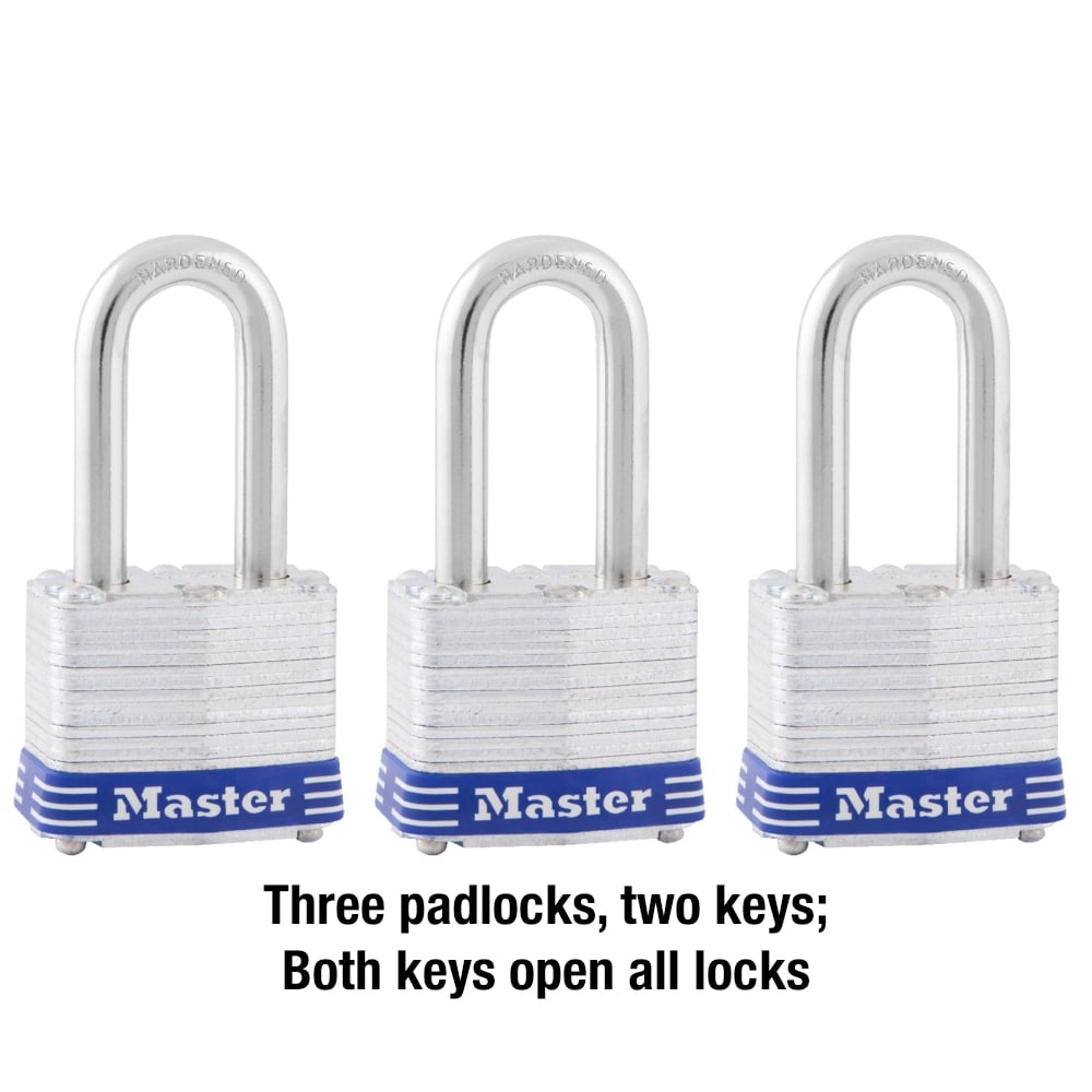 steel padlock