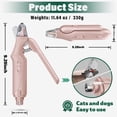 thumbnail image 7 of 2 In 1 Dog Clippers & Cat Trimmers For Large Medium Small Dogs Cats Claw Trimmer Quick Sensor And Safety Guard Usb Rechargeable With Catcher 2 Led Lights, 7 of 7