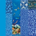 thumbnail image 2 of Harris Pool Products Beaded Replacement Liners For Above Ground Swimming Pools – 24’ Round, 48” Wall Height, 20-Gauge – Pacific Diamond., 2 of 3