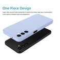 thumbnail image 6 of Cell Phone Cases for 6.6" Galaxy A14 5G, Liquid Silicone Gel Rubber Shockproof Case Ultra Thin fit Galaxy A14 5G Case Slim Matte Surface Cover for Samsung Galaxy A14 5G 2022 -Purple, 6 of 8
