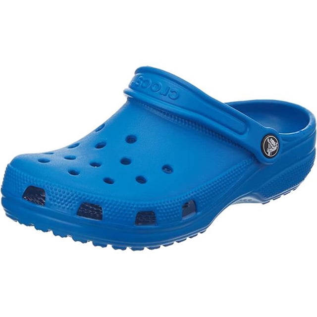 Crocs Unisex Childrens Classic Clogs, Bright Cobalt - Size J2