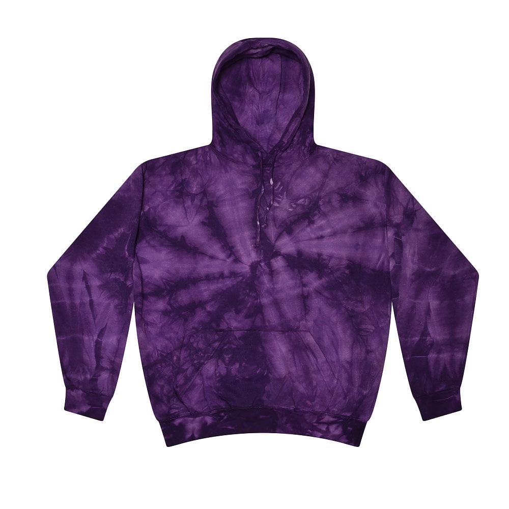 Colortone Tie Dye Hoodies Spider Plain Colors Adult S to 3XL Men Unisex -  Walmart.com