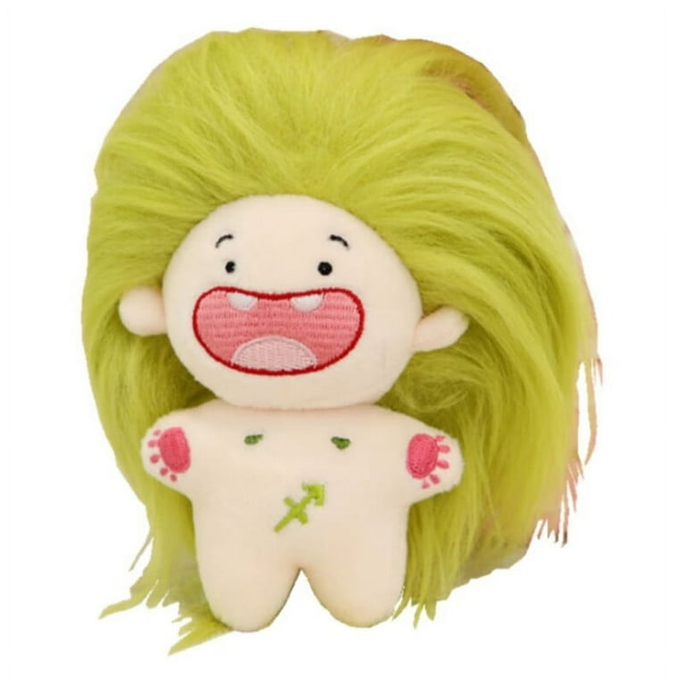 VERMON Naked Doll 11cm Naked Doll Toy Colorful Fluffy Hair