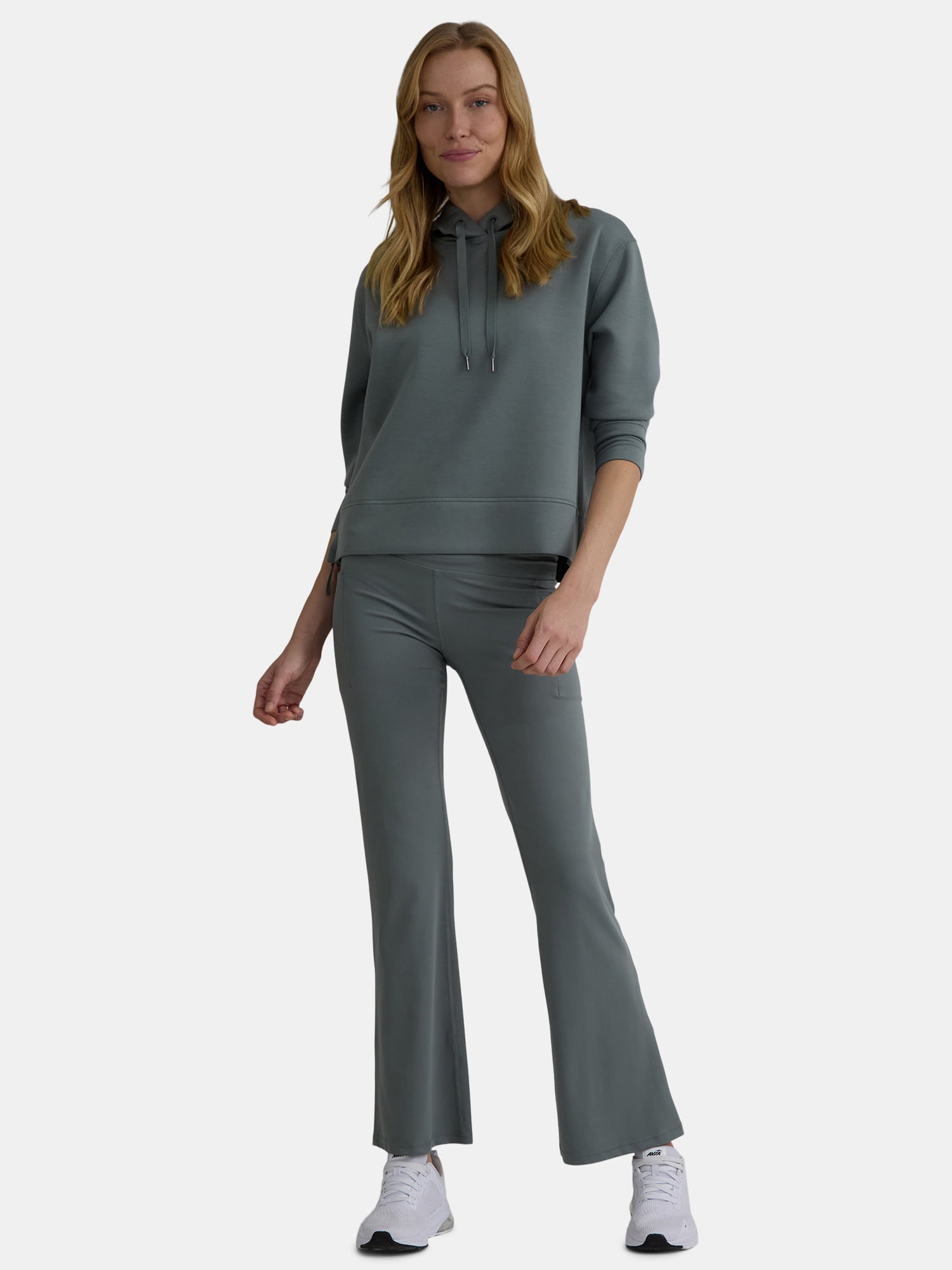 Avia Women's and Women's Plus Knit Hoodie, Sizes XS-4X