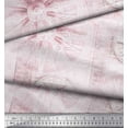 thumbnail image 3 of Soimoi Rayon Fabric Elephant & Wheel Panel Printed Craft Fabric by the Yard 56 Inch Wide, 3 of 3