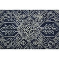 thumbnail image 4 of Feizy Belfort Transitional Medallion, Blue/Ivory, 9' x 12' Area Rug Easy Care Stain Resistant Fade Resistant Vintage Damask Floor Rug for Living room Bedroom, 4 of 7