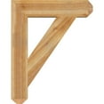 thumbnail image 3 of Ekena Millwork 6"W x 30"D x 38"H Traditional Craftsman Rough Sawn Bracket, Western Red Cedar, 3 of 13
