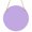 Multicolor, variant on Purple Round Front Door Welcome Sign, 7.8 Inch Wall Hanging Decor for Indoor Outdoor, Modern Pure Lavender Purple Home Porch Hanger Decorations for Holiday Gift
