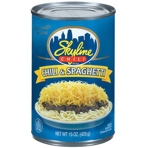 Skyline Chili Skyline Chili & Spaghetti, 15 oz - Walmart.com