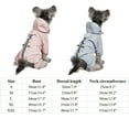 thumbnail image 4 of Waterproof Adjustable Dog Raincoat Reflective Dog Rain Jacket With Hoodie Lightweight Dog Rain Coat Dog Poncho Slicker For Small Medium And Large Dogs, 4 of 7