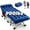 Claret&Blue, variant on Slsy Oversized XXL Folding Camping Cot with 2-Sided Mattress,Portable Folding Cots for Adults,Folding Cot Bed for Sleeping,Tent Cot,Supports 900 lbs
