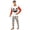 Men, variant on Halloween Pajamas, Halloween Matching Family Pajamas White Halloween Pumpkin Print Long Sleeve Two Piece Pj Set Festive Sleepwear Nightwear Loungewear Holiday Family Photos